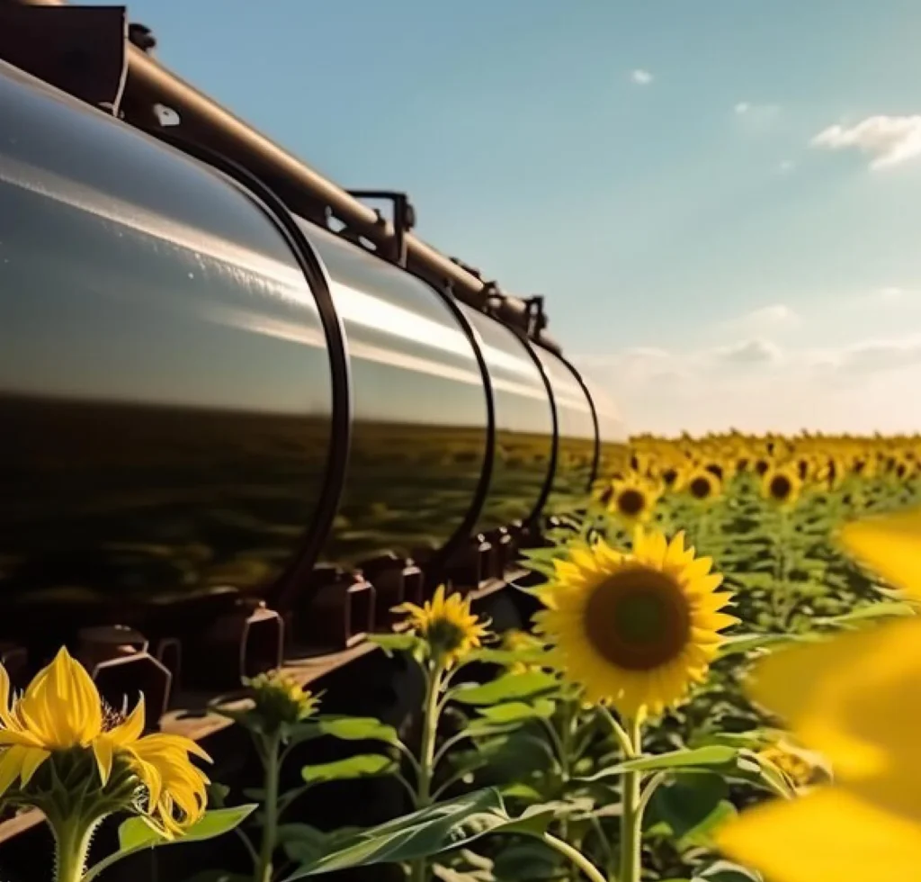Who is the biggest producer of sunflower oil?
