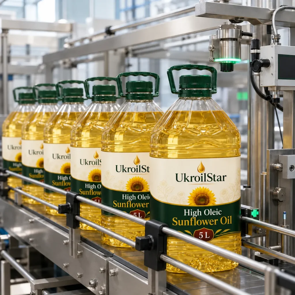 Ukraine sunflower oil supply